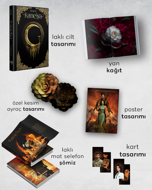 Kamelya Ciltli Set