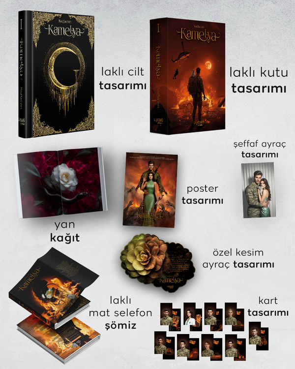 Kamelya Kutulu Set